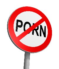 Porn Free Zone Sign